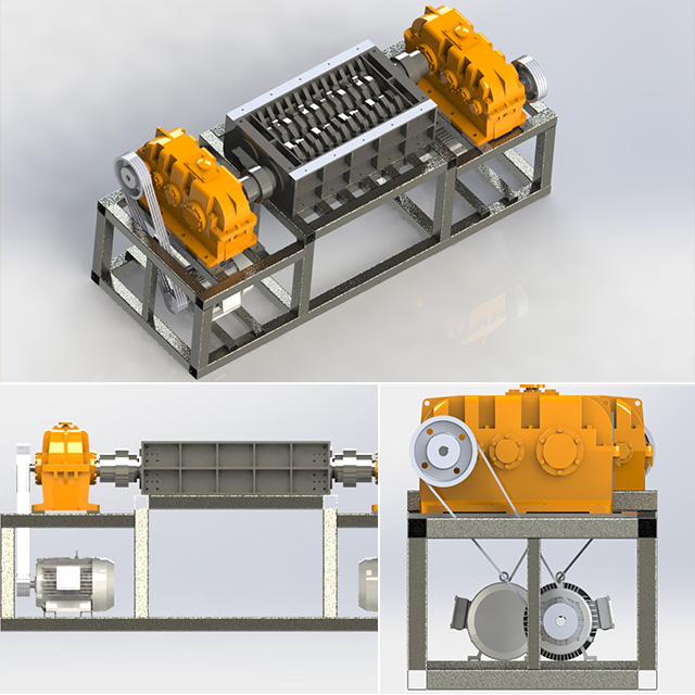 Onion shredding machine mini straw metal shredder machine